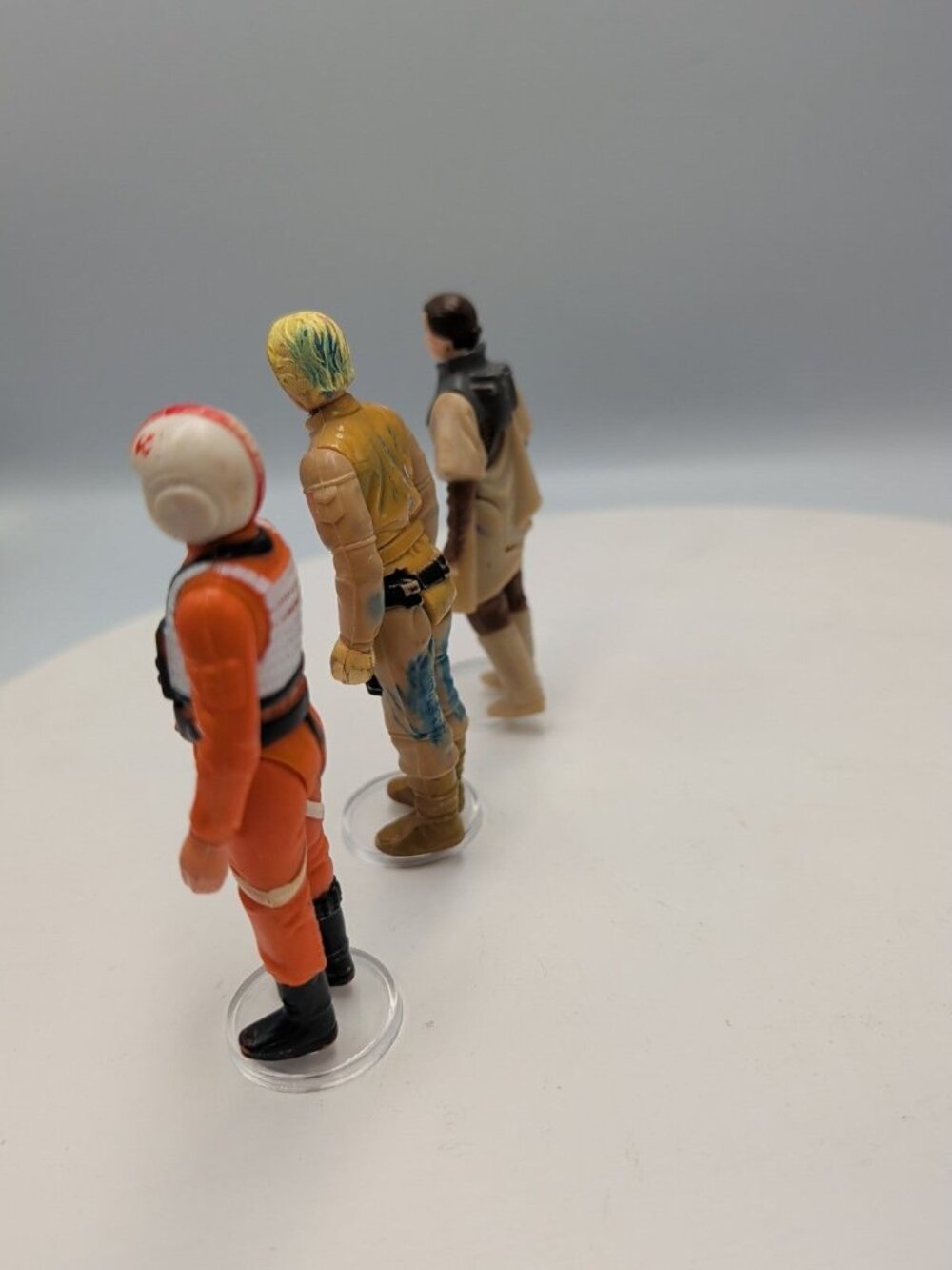 Vintage Star Wars Action Figures Kenner Boushh Leia Bespin Luke & Luke X-wing - Picture 6 of 10